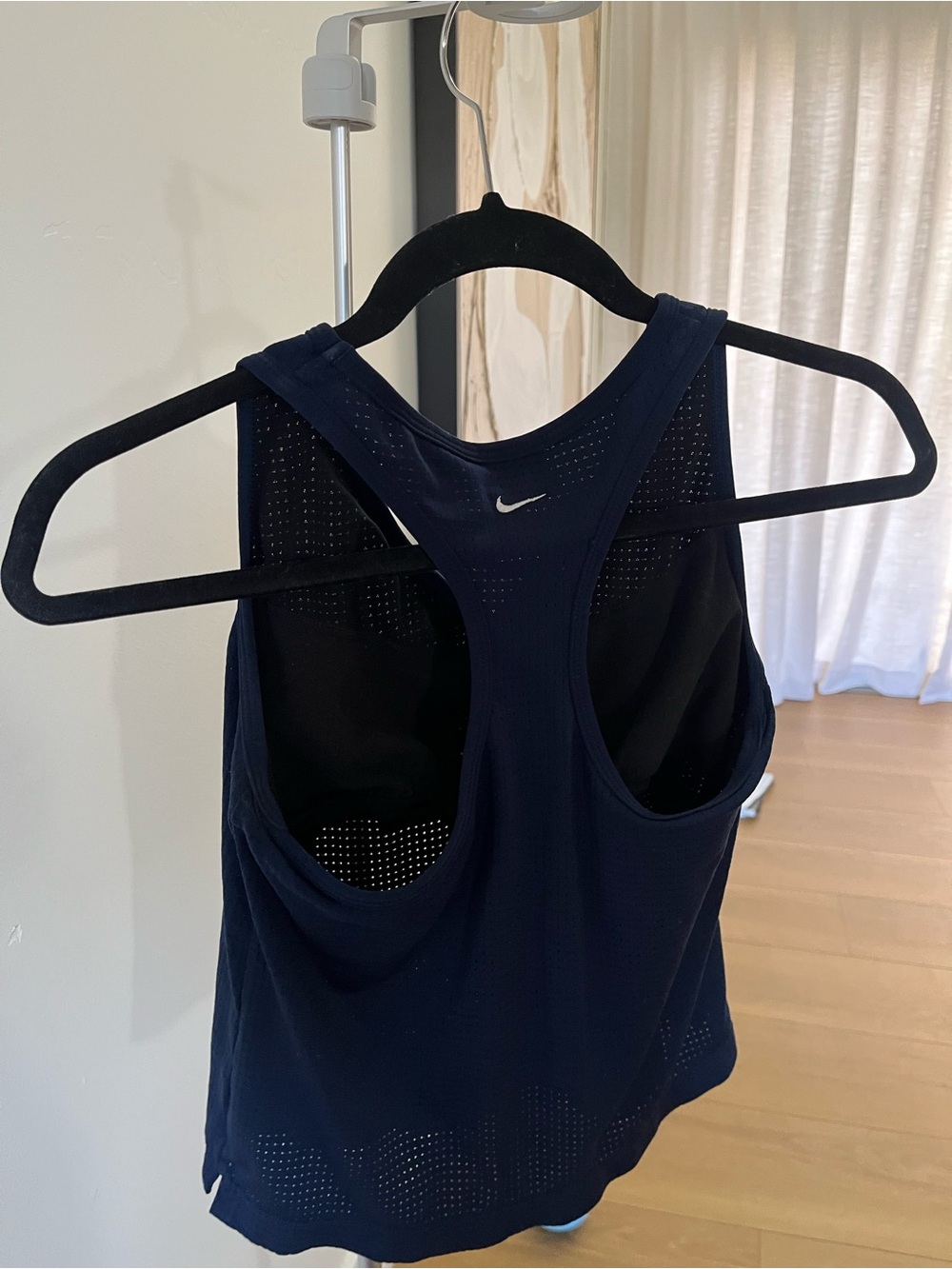 Nike Dark Blue Racerback Performance Tank - Picture 6 of 7